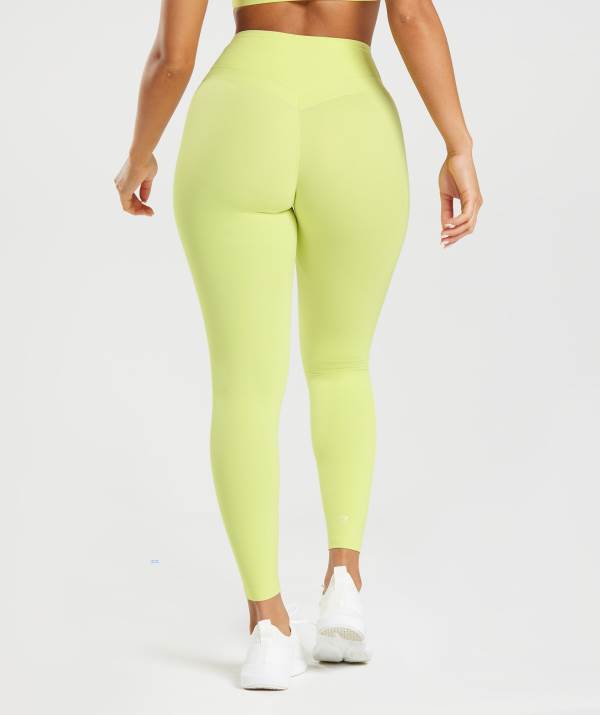 Damske Legíny Gymshark Whitney High Rise Zelene | IF7639405